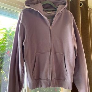 TNA hoodie, lilac - generous large fit